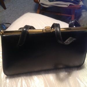 Vintage 1950's Clutch Purse with Strap